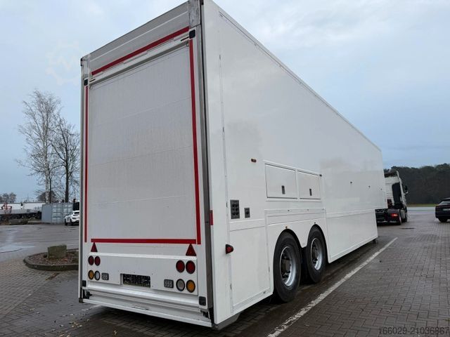 Low loader semitrailer LANGENDORF Burgers Doppelstock - Generalüberholt - ZLA