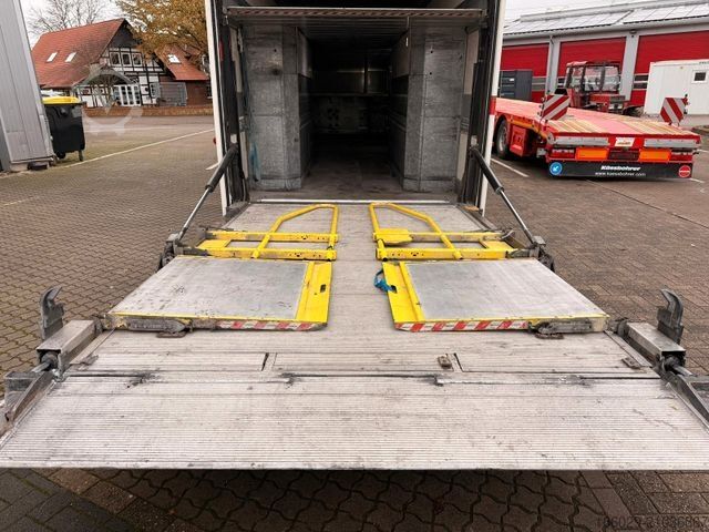 Low loader semitrailer Burgers Doppelstock - Generalüberholt - ZLA