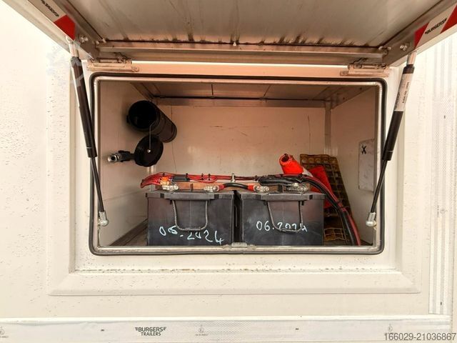 Low loader semitrailer LANGENDORF Burgers Doppelstock - Generalüberholt - ZLA