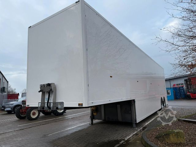 Low loader semitrailer LANGENDORF Burgers Doppelstock - Generalüberholt - ZLA