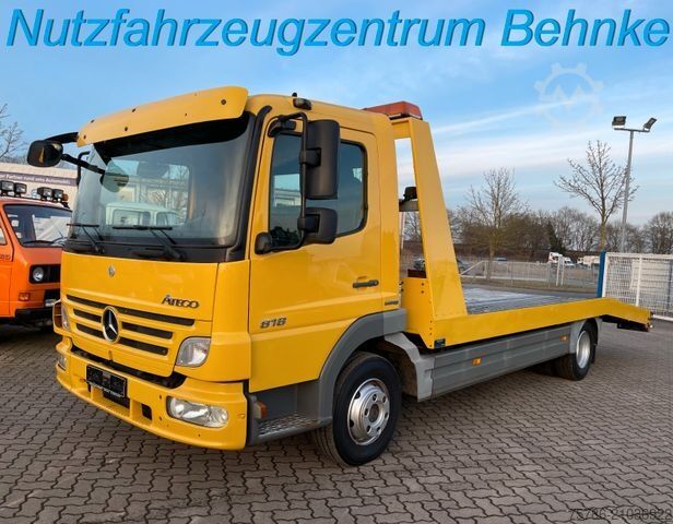 Tipper van MERCEDES-BENZ Atego 818 L Techau/ Winde/ AC/ AHK/ NL 2.6t/ E5
