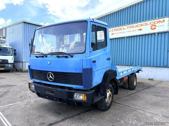 Car carrier van Mercedes-Benz LK 914 (6-CILINDER) RECOVERY TRUCK (FULL STEEL ...