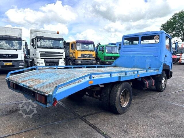 Car carrier van Mercedes-Benz LK 914 (6-CILINDER) RECOVERY TRUCK (FULL STEEL ...