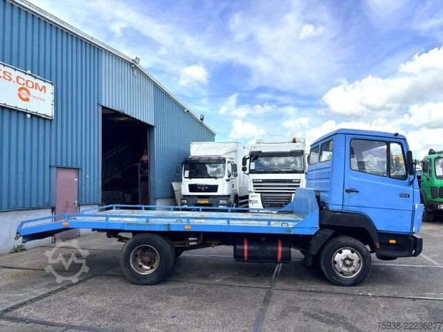 Car carrier van Mercedes-Benz LK 914 (6-CILINDER) RECOVERY TRUCK (FULL STEEL ...