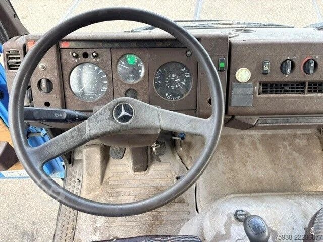 Car carrier van Mercedes-Benz LK 914 (6-CILINDER) RECOVERY TRUCK (FULL STEEL ...