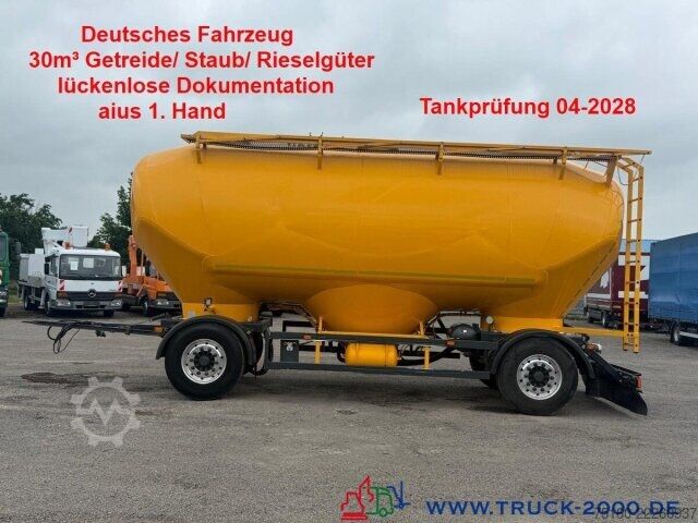 Tanker trailer Koehler BHC 18/30/3A 30m³ Getreide Staub Rieselgüter