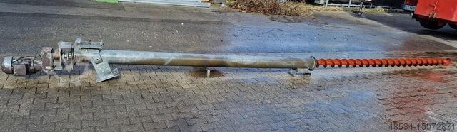 Solid steel auger, total: 7.49 m  