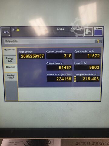 Laserschneidmaschine TRUMPF TruLaser 5030 L76 12KW