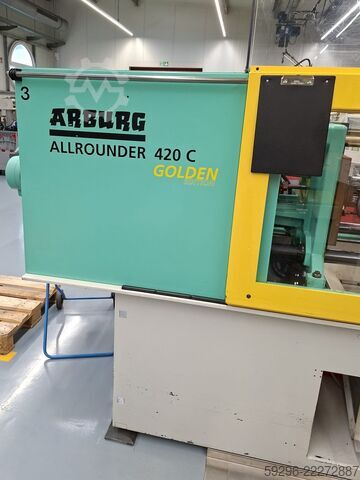 Injection molding machine Arburg 420C 1000-290