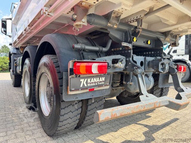 Three-sided tipper truck MERCEDES-BENZ 3343 Arocs 4 Allrad 6x6 MEILLER  Only 39.000 Km