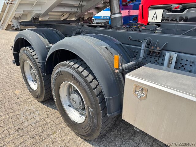 Three-sided tipper truck MERCEDES-BENZ 3343 Arocs 4 Allrad 6x6 MEILLER  Only 39.000 Km