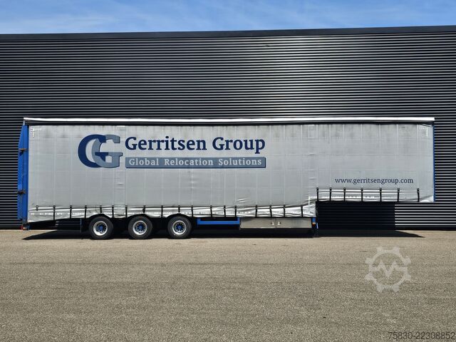 Low loader lintrailers HYDRAULIC RAMP / FORK LIFT - MACHINE TRANSPORT