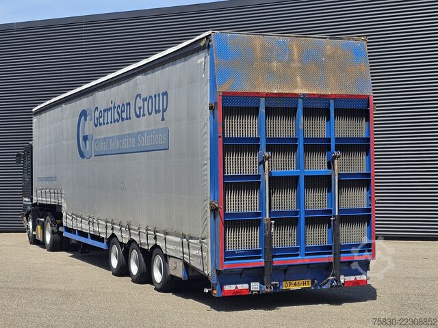 Low loader lintrailers HYDRAULIC RAMP / FORK LIFT - MACHINE TRANSPORT
