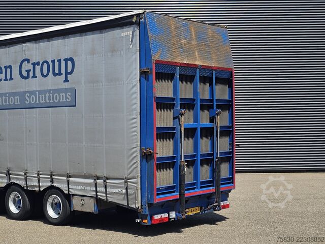 Low loader lintrailers HYDRAULIC RAMP / FORK LIFT - MACHINE TRANSPORT
