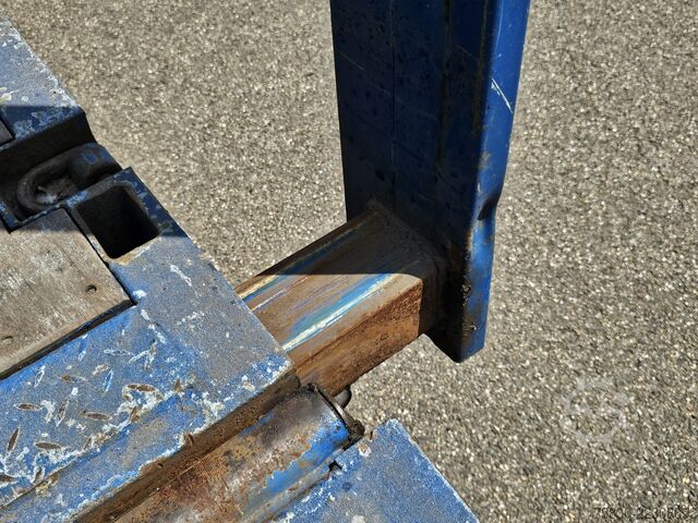 Low loader lintrailers HYDRAULIC RAMP / FORK LIFT - MACHINE TRANSPORT