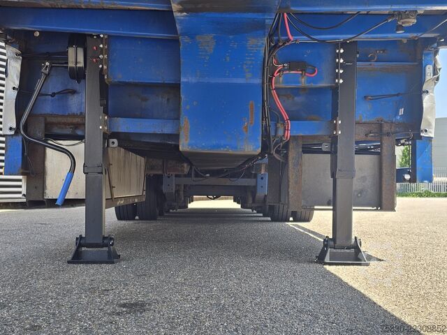 Low loader lintrailers HYDRAULIC RAMP / FORK LIFT - MACHINE TRANSPORT