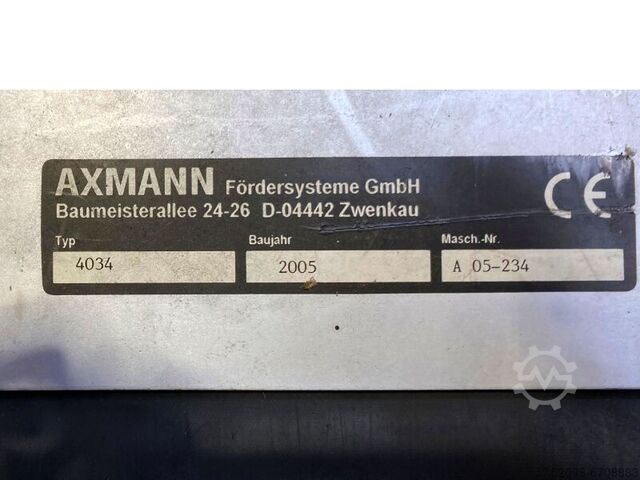 Conveyor belt, package belt - 2.000 mm AXMANN 1000003719, FB: 250 mm