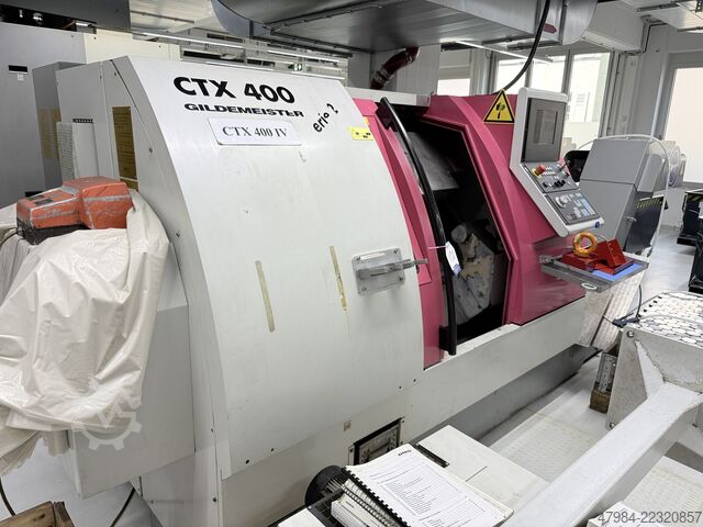 CNC lathe GILDEMEISTER CTX 400 S 2