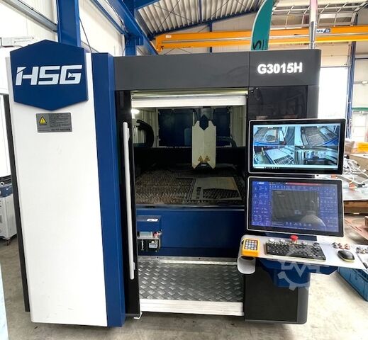 Laser cutting machine HSG GH3015 12kW