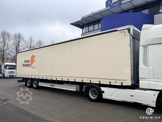 Open semitrailer with tarp FLIEGL SZS 290 Twin 180