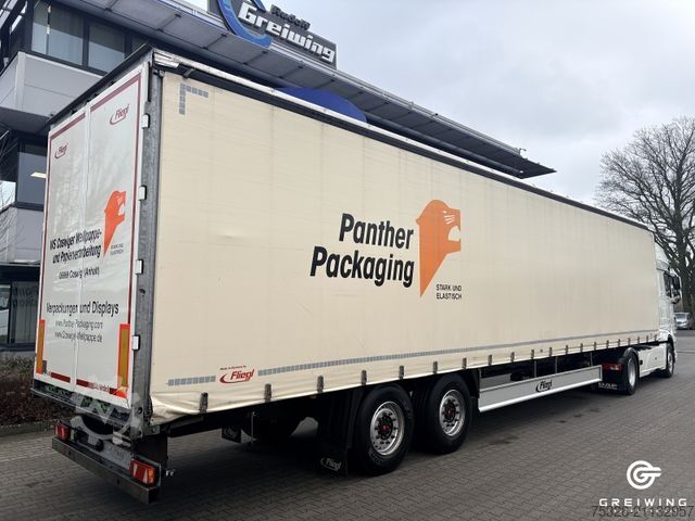 Open semitrailer with tarp FLIEGL SZS 290 Twin 180