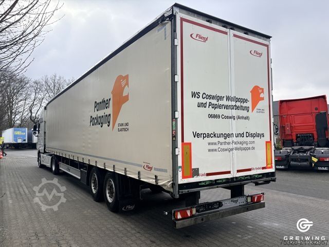 Open semitrailer with tarp FLIEGL SZS 290 Twin 180
