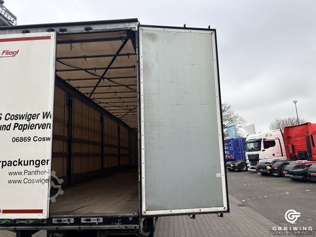 Open semitrailer with tarp FLIEGL SZS 290 Twin 180