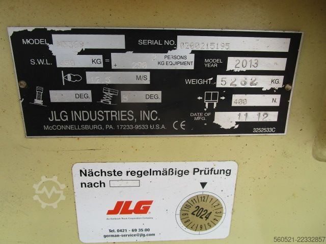 Scissor Lifts JLG M3369 - 4x4 - 10m Plattformhöhe