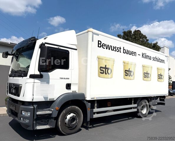 Box truck MAN TGM 15.250, LBW, Klima, 6 Zyl., HU neu