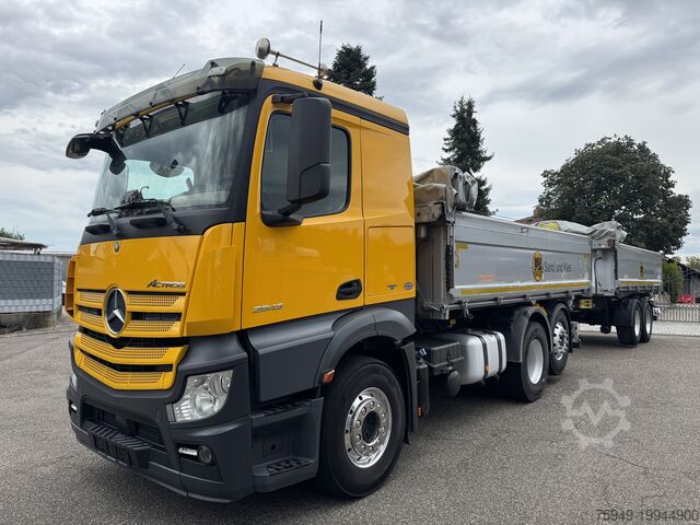 2543 L 6X2, Kempf Kipper Komplett-Zug Mercedes-Benz 2543 L 6X2, Kempf Kipper Komplett-Zug