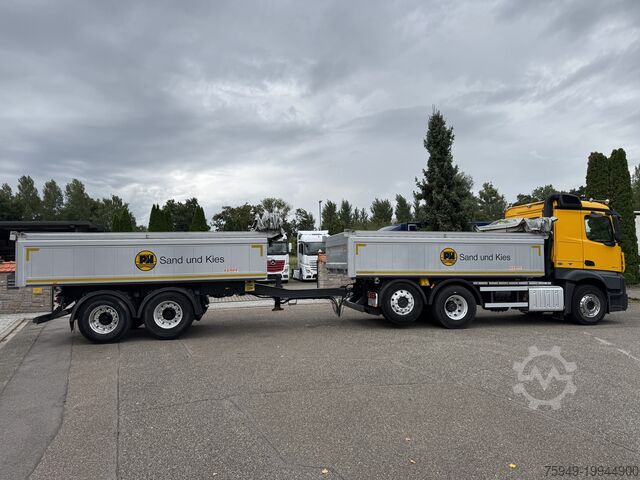 2543 L 6X2, Kempf Kipper Komplett-Zug Mercedes-Benz 2543 L 6X2, Kempf Kipper Komplett-Zug