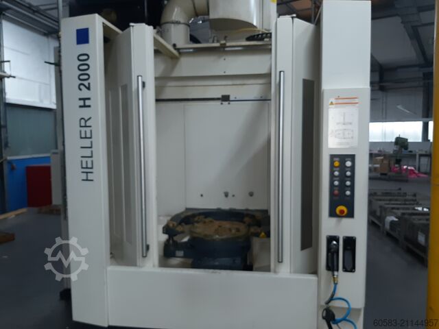 Horizontal-Bearbeitungszentrum Heller H2000