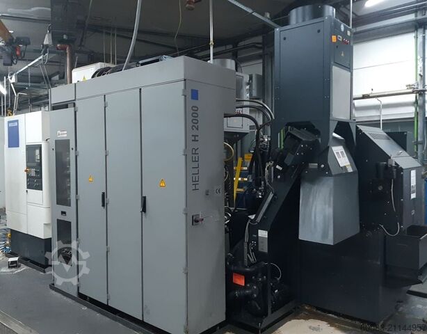 Horizontal-Bearbeitungszentrum Heller H2000