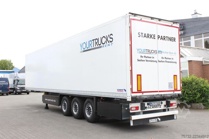 Box semitrailer SCHMITZ Standard Koffer   Doppel Stock   Rent-Miete