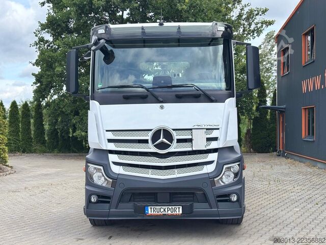 Roll-off tipper truck MERCEDES-BENZ Actros 2745 6x2 Abrollkipper Meiller RS2170