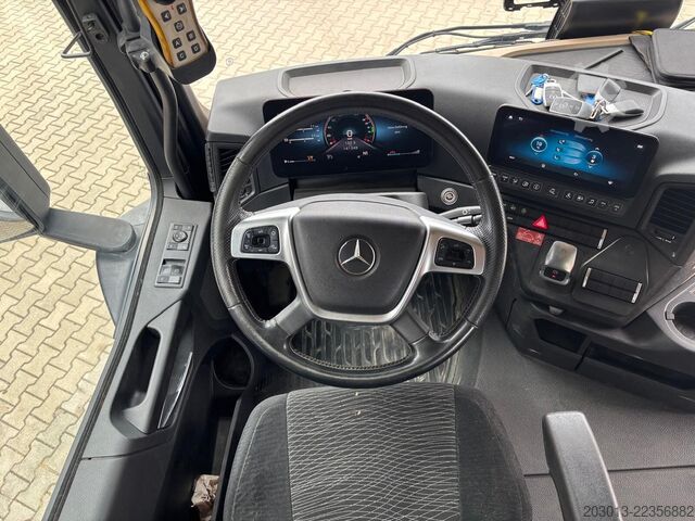 Roll-off tipper truck MERCEDES-BENZ Actros 2745 6x2 Abrollkipper Meiller RS2170