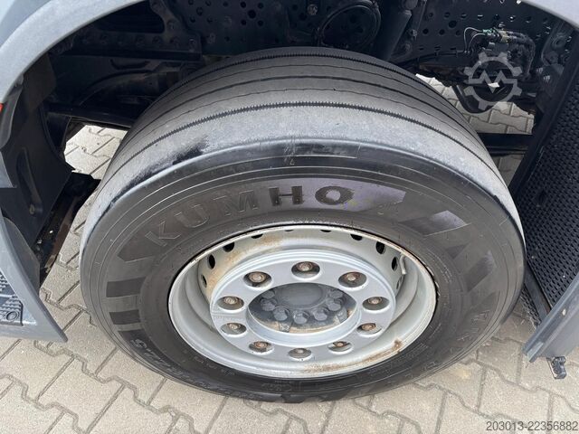 Roll-off tipper truck MERCEDES-BENZ Actros 2745 6x2 Abrollkipper Meiller RS2170