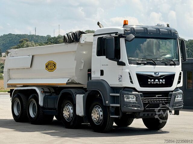 Tipper truck MAN TGS 35.460 * Kipper * 8x4 * TOPZUSTAND