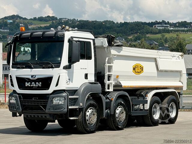 Tipper truck MAN TGS 35.460 * Kipper * 8x4 * TOPZUSTAND