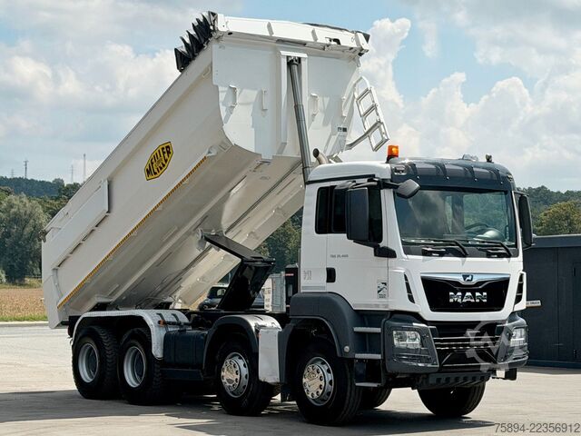 Tipper truck MAN TGS 35.460 * Kipper * 8x4 * TOPZUSTAND
