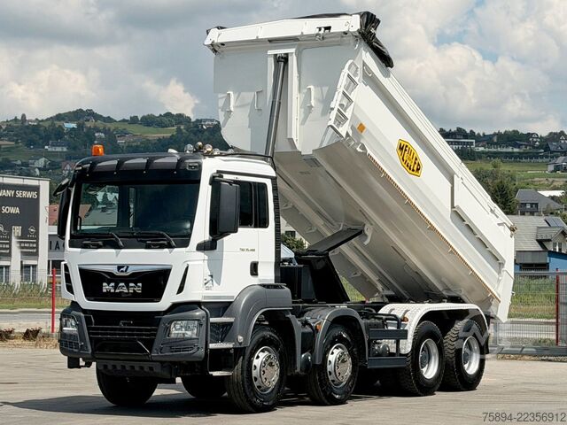 Tipper truck MAN TGS 35.460 * Kipper * 8x4 * TOPZUSTAND