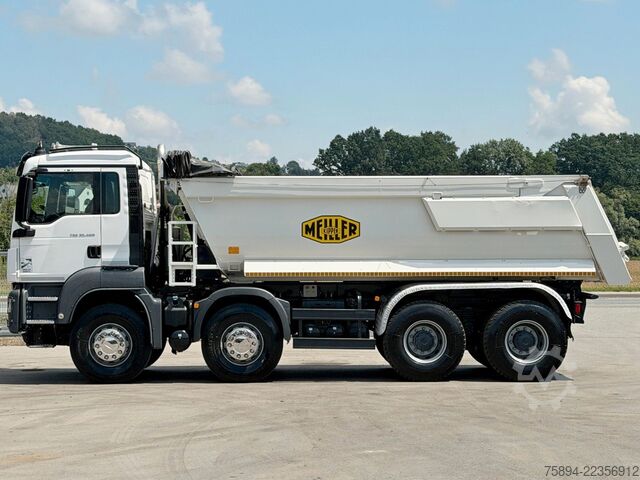 Tipper truck MAN TGS 35.460 * Kipper * 8x4 * TOPZUSTAND