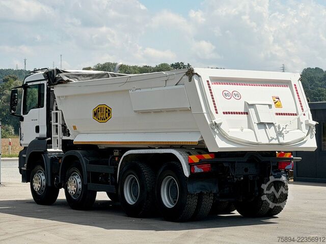 Tipper truck MAN TGS 35.460 * Kipper * 8x4 * TOPZUSTAND