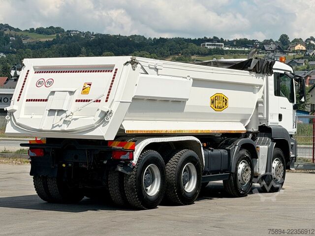 Tipper truck MAN TGS 35.460 * Kipper * 8x4 * TOPZUSTAND