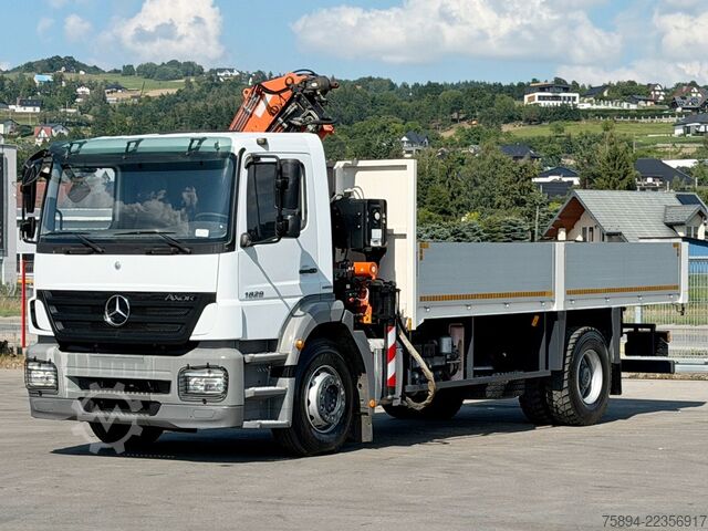 Truck mounted crane MERCEDES-BENZ AXOR 1829 * Pritsche 6,20 m + ATLAS 135.2 * TOP!