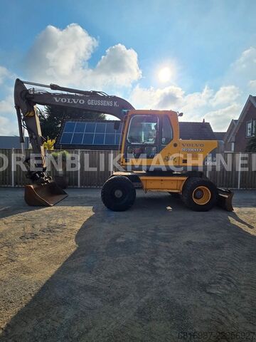 Mobile excavator VOLVO EW160 B