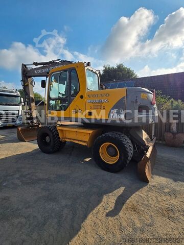 Mobile excavator VOLVO EW160 B