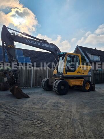 Mobile excavator VOLVO EW160 B