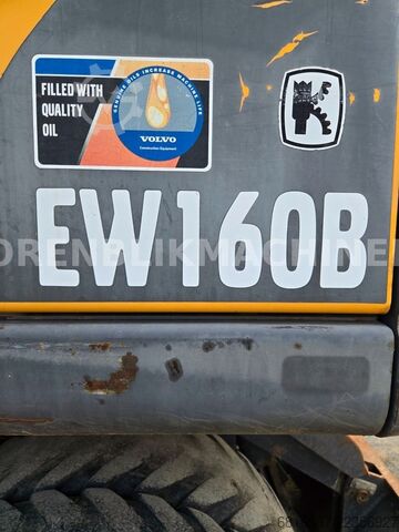 Mobile excavator VOLVO EW160 B