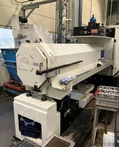 Kurvengesteuerter Mehrspindeldrehautomat Schütte SF51 S DNT